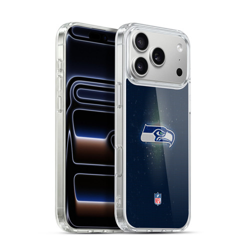 NFL Seattle Seahawks Artwork LED Soft Gel Case for Apple iPhone 17 Pro Max