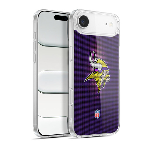 NFL Minnesota Vikings Artwork LED Soft Gel Case for Apple iPhone 17 Air