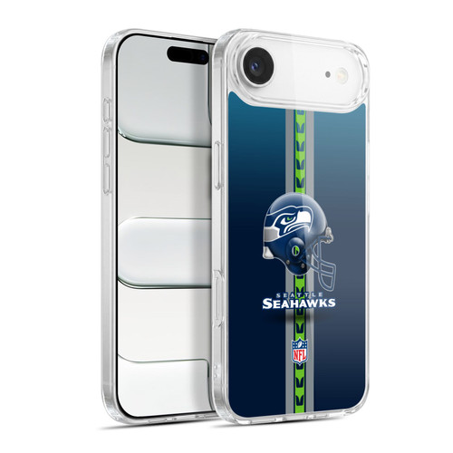 NFL Seattle Seahawks Logo Helmet Soft Gel Case for Apple iPhone 17 Air