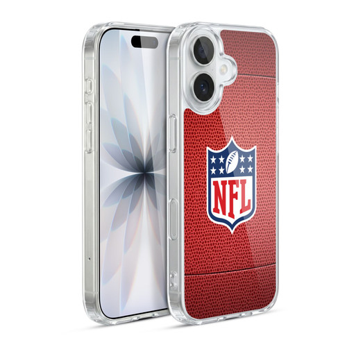 NFL Shield Football Soft Gel Case for Apple iPhone 17