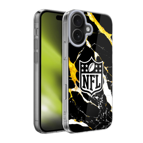 NFL Shield Marble Soft Gel Case for Apple iPhone 17