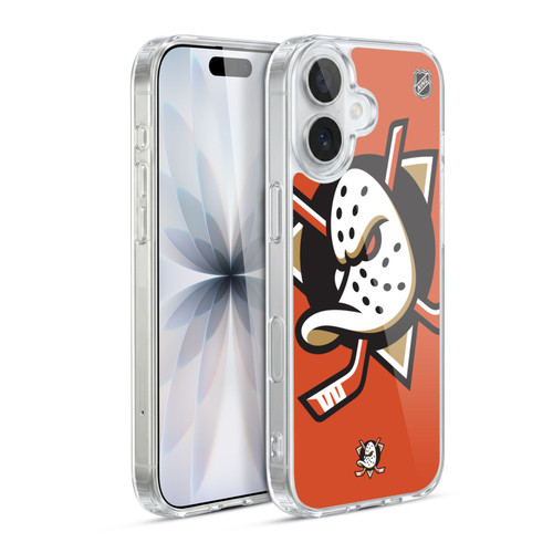 NHL Anaheim Ducks Oversized Soft Gel Case for Apple iPhone 17