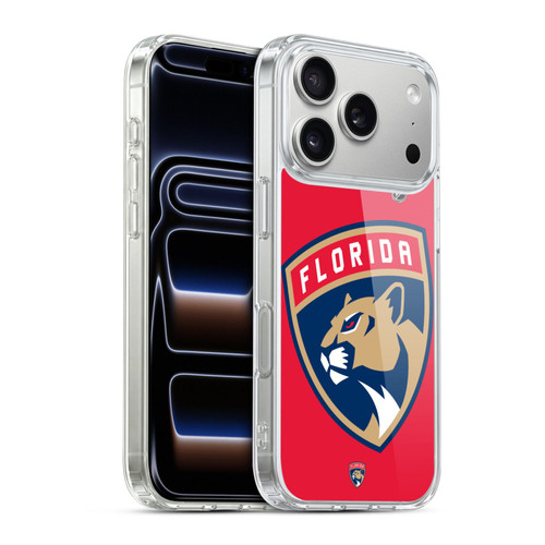 NHL Florida Panthers Oversized Soft Gel Case for Apple iPhone 17 Pro