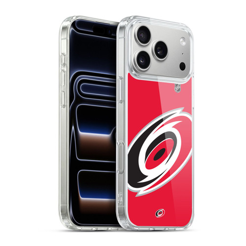 NHL Carolina Hurricanes Oversized Soft Gel Case for Apple iPhone 17 Pro Max