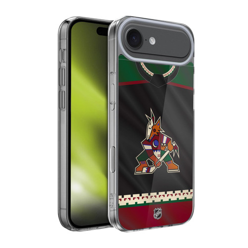 NHL Arizona Coyotes Jersey Soft Gel Case for Apple iPhone 17 Air