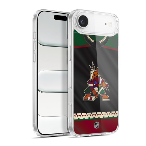 NHL Arizona Coyotes Jersey Soft Gel Case for Apple iPhone 17 Air
