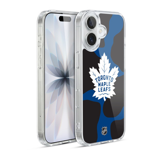 NHL Toronto Maple Leafs Cow Pattern Soft Gel Case for Apple iPhone 17