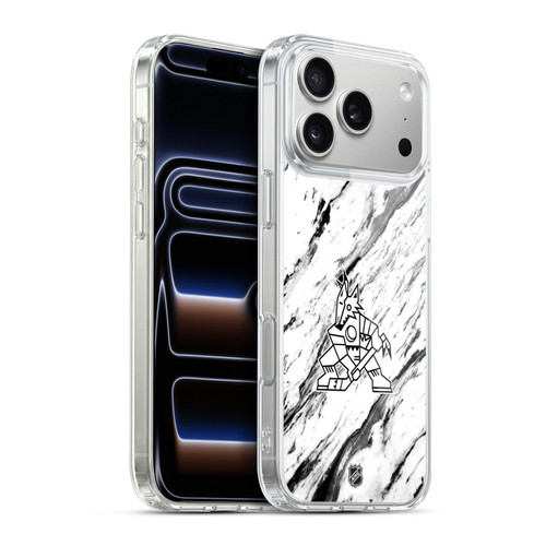NHL Arizona Coyotes Marble Soft Gel Case for Apple iPhone 17 Pro Max