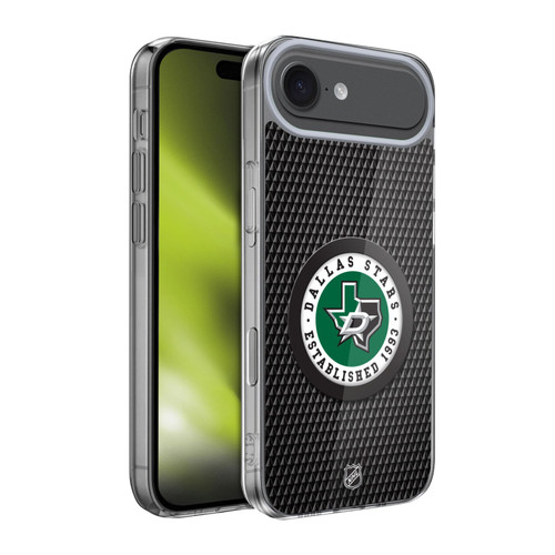 NHL Dallas Stars Puck Texture Soft Gel Case for Apple iPhone 17 Air