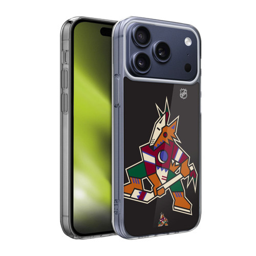 NHL Arizona Coyotes Oversized Soft Gel Case for Apple iPhone 17 Pro Max