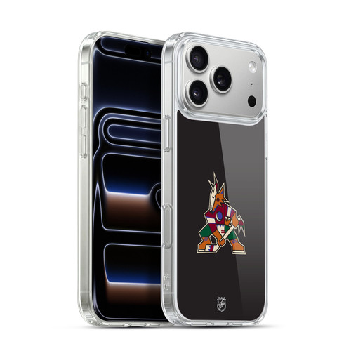 NHL Arizona Coyotes Plain Soft Gel Case for Apple iPhone 17 Pro Max