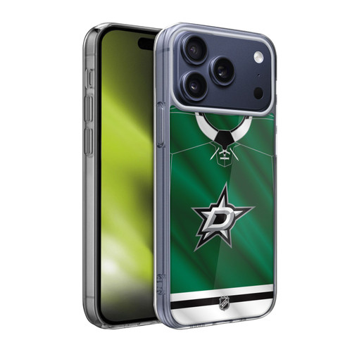 NHL Dallas Stars Jersey Soft Gel Case for Apple iPhone 17 Pro Max NHL Dallas Stars Jersey Soft Gel Case for Apple iPhone 17 Pro Max
