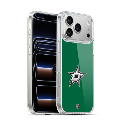 NHL Dallas Stars Plain Soft Gel Case for Apple iPhone 17 Pro Max