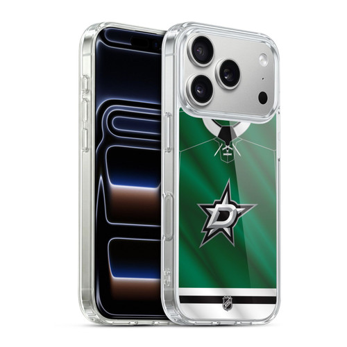 NHL Dallas Stars Jersey Soft Gel Case for Apple iPhone 17 Pro