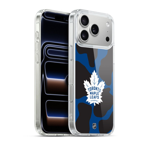 NHL Toronto Maple Leafs Cow Pattern Soft Gel Case for Apple iPhone 17 Pro Max