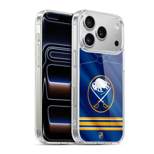NHL Buffalo Sabres Jersey Soft Gel Case for Apple iPhone 17 Pro