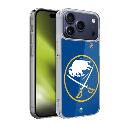 NHL Buffalo Sabres Oversized Soft Gel Case for Apple iPhone 17 Pro