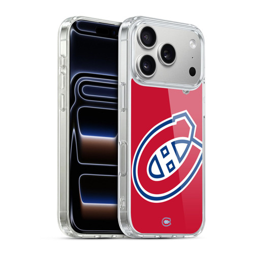 NHL Montreal Canadiens Oversized Soft Gel Case for Apple iPhone 17 Pro