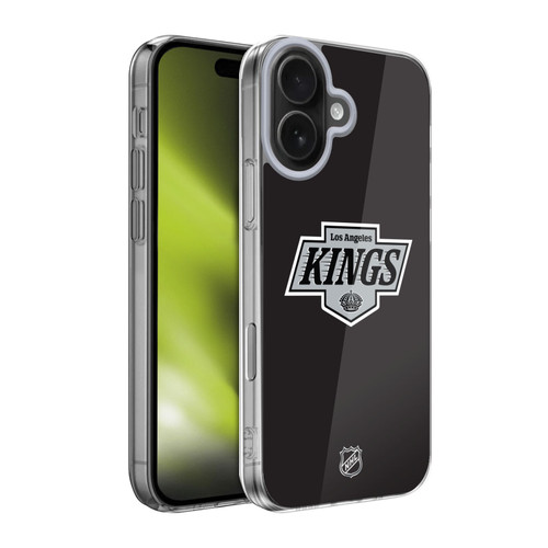NHL Los Angeles Kings Plain Soft Gel Case for Apple iPhone 17