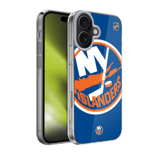 NHL New York Islanders Oversized Soft Gel Case for Apple iPhone 17