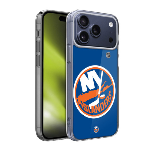 NHL New York Islanders Oversized Soft Gel Case for Apple iPhone 17 Pro Max