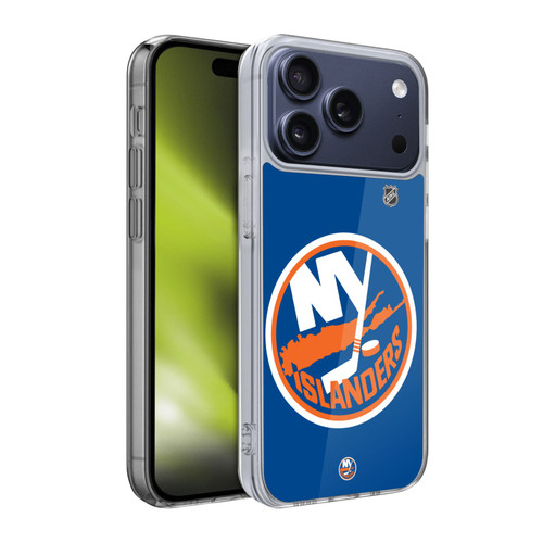 NHL New York Islanders Oversized Soft Gel Case for Apple iPhone 17 Pro