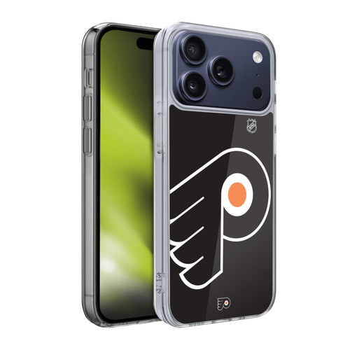 NHL Philadelphia Flyers Oversized Soft Gel Case for Apple iPhone 17 Pro