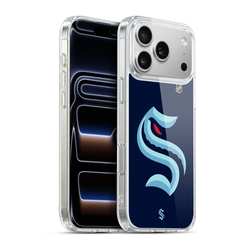 NHL Seattle Kraken Oversized Soft Gel Case for Apple iPhone 17 Pro Max