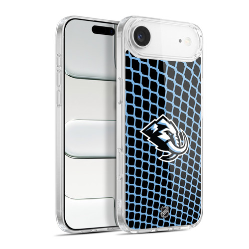 NHL Utah Mammoth Net Pattern Soft Gel Case for Apple iPhone 17 Air