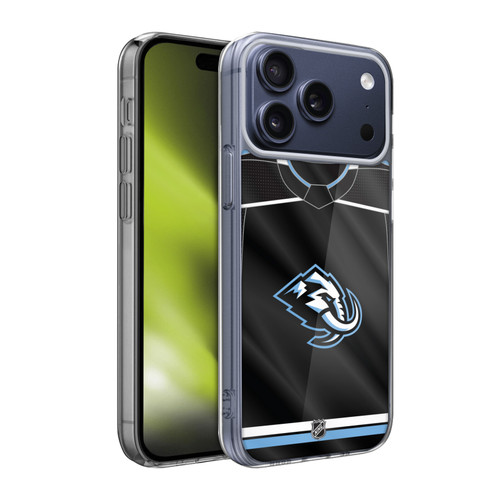 NHL Utah Mammoth Jersey Soft Gel Case for Apple iPhone 17 Pro Max