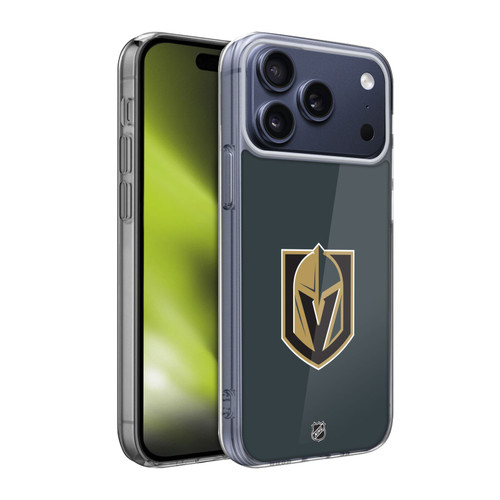 NHL Vegas Golden Knights Plain Soft Gel Case for Apple iPhone 17 Pro Max