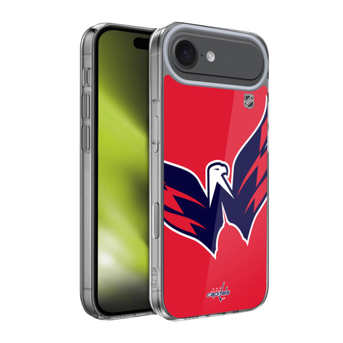 NHL Washington Capitals Oversized Soft Gel Case for Apple iPhone 17 Air