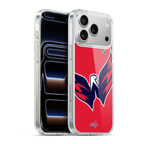 NHL Washington Capitals Oversized Soft Gel Case for Apple iPhone 17 Pro Max