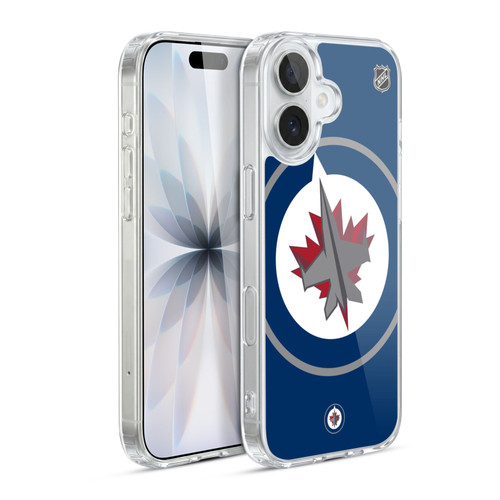 NHL Winnipeg Jets Oversized Soft Gel Case for Apple iPhone 17