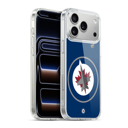 NHL Winnipeg Jets Oversized Soft Gel Case for Apple iPhone 17 Pro Max