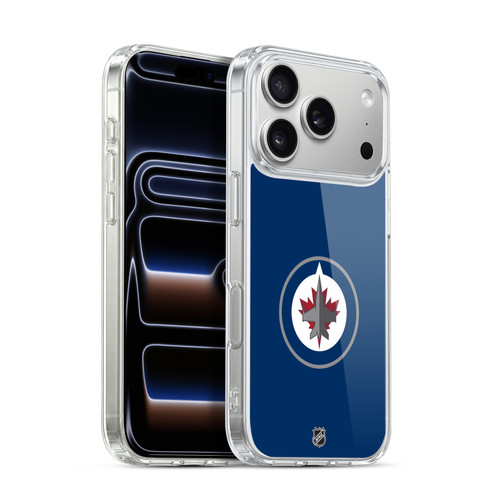NHL Winnipeg Jets Plain Soft Gel Case for Apple iPhone 17 Pro