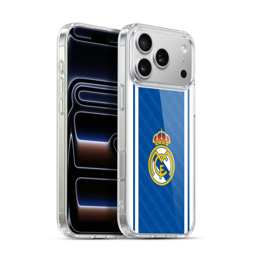 Real Madrid CF Badge Blue Soft Gel Case for Apple iPhone 17 Pro Max