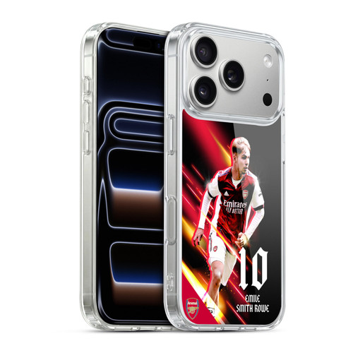 Arsenal FC 2021/22 First Team Emile Smith Rowe Soft Gel Case for Apple iPhone 17 Pro