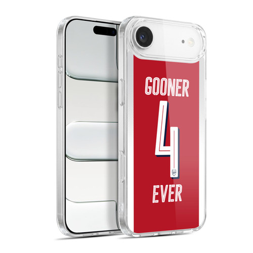 Arsenal FC Gunners Forever Soft Gel Case for Apple iPhone 17 Air