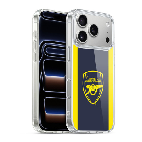 Arsenal FC 2016/17 Crest Kit Third Soft Gel Case for Apple iPhone 17 Pro
