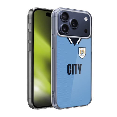 Manchester City Man City FC Retro Kits 1994 Home Soft Gel Case for Apple iPhone 17 Pro Max