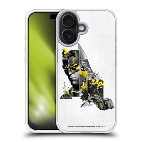 Batman DC Comics 80th Anniversary Collage Soft Gel Case for Apple iPhone 17