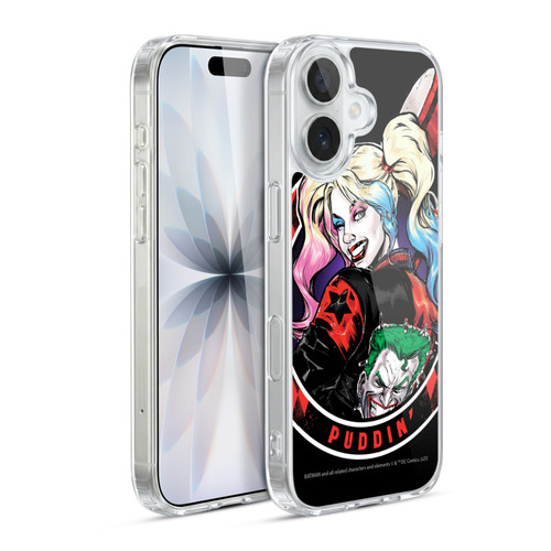 Batman DC Comics Harley Quinn Graphics Puddin Soft Gel Case for Apple iPhone 17
