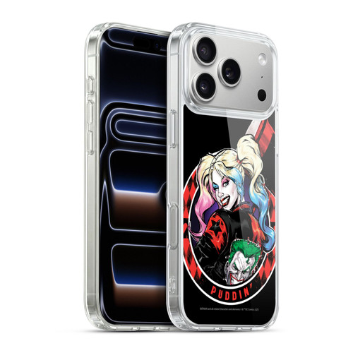 Batman DC Comics Harley Quinn Graphics Puddin Soft Gel Case for Apple iPhone 17 Pro Max
