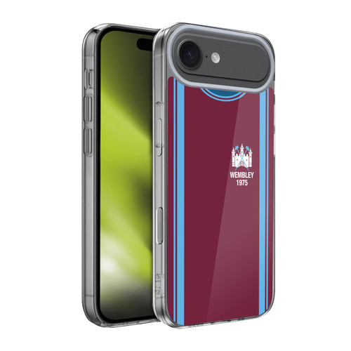 West Ham United FC Retro Kits 1975 FA Cup Final Soft Gel Case for Apple iPhone 17 Air