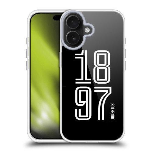 Juventus Football Club History 1897 Portrait Soft Gel Case for Apple iPhone 17 Juventus Football Club History 1897 Portrait Soft Gel Case for Apple iPhone 17