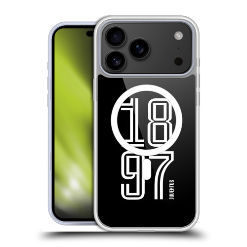 Juventus Football Club History 1897 Portrait Soft Gel Case for Apple iPhone 17 Pro Max