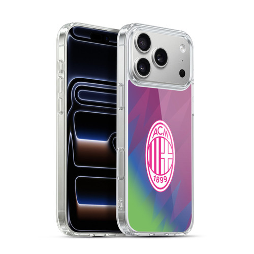 AC Milan 2023/24 Crest Kit Third Soft Gel Case for Apple iPhone 17 Pro Max