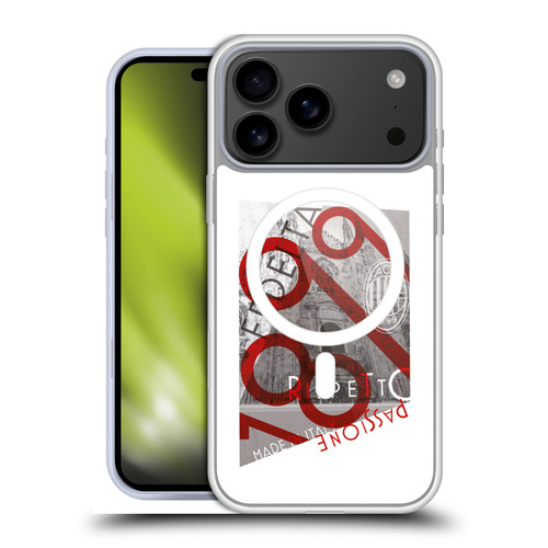 AC Milan Adults Passion Soft Gel Case for Apple iPhone 17 Pro Max