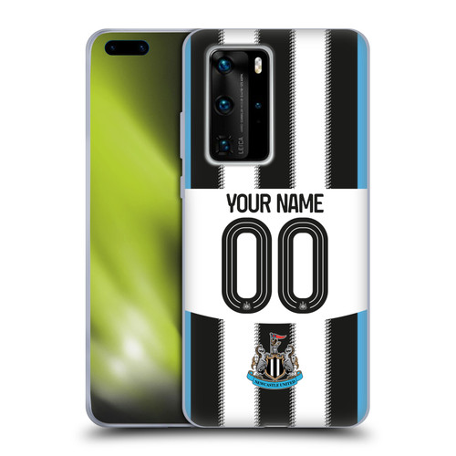 Newcastle United Football Club 2025/26 Crest Home Soft Gel Case for Huawei P40 Pro / P40 Pro Plus 5G